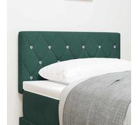 vidaXL Cabecero Verde oscuro 80 cm Terciopelo