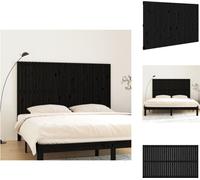 vidaXL Cabecero y piecero para pared, color , 185 x 3 x 110 cm, madera maciza de pino