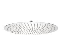 vidaXL Cabezal de ducha redondo efecto lluvia acero inoxidable 20 cm