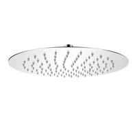 vidaXL Cabezal de ducha redondo efecto lluvia acero inoxidable 25 cm