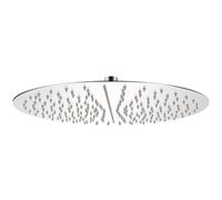 vidaXL Cabezal de ducha redondo efecto lluvia acero inoxidable 40 cm