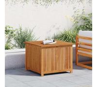 vidaXL Caja de almacenaje de jardín madera maciza acacia 75x75x58 cm