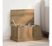 vidaXL Caja de almacenaje madera ingeniería roble artisan 30x50x28 cm