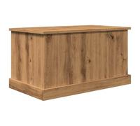 vidaXL Caja de almacenaje Madera ingeniería Roble Artisan 70x40x38 cm