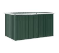vidaXL Caja de Almacenaje para Jardín, Baúl para Cojines Almohadas Mantas, Cofre de Herramientas, Caja para Porche Patio Terraza, Verde