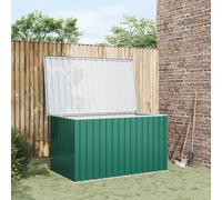 vidaXL Caja de almacenaje para jardín verde 171x99x93 cm