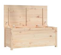 vidaXL Caja de Almacenamiento Cofre Baúl Armario para Ropa Juguetes Sala de Estar Salón Habitación Dormitorio Madera Maciza de Pino