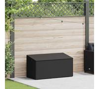 vidaXL Caja de almacenamiento para jardín, color , 110 x 50 x 58 cm, material: ratán sintético