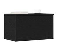 vidaXL Caja de Almacenamiento Roble Negro 60 x 35 x 35 cm | Perfecto para guardar todo tipo de cosas, Estructura fuerte para que dure mucho tiempo,