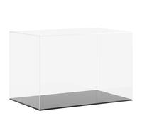 vidaXL Caja de Exposición Vitrina de Mostrador Colecciones Acrílico Transparente Dimensiones 14 x 14 x 22 cm, 17 x 12 x 25 cm, 24 x 12 x 11 cm y mas