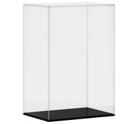 vidaXL Caja de Exposición Vitrina de Mostrador Colecciones Acrílico Transparente Dimensiones 14 x 14 x 22 cm, 17 x 12 x 25 cm, 24 x 12 x 11 cm y mas