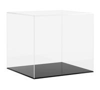 vidaXL Caja de Exposición Vitrina de Mostrador Colecciones Acrílico Transparente Dimensiones 14 x 14 x 22 cm, 17 x 12 x 25 cm, 24 x 12 x 11 cm y mas