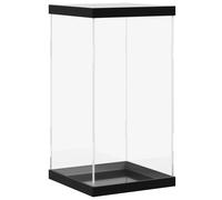 vidaXL Caja de Exposición Vitrina Expositora de Juguetes Acrílico Transparente Dimensiones 14 x 14 x 22 cm, 17 x 12 x 25 cm, 24 x 12 x 11 cm y mas