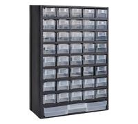vidaXL Caja de herramientas armario almacenamiento plástico 41 cajones