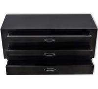 vidaXL Caja de herramientas metálica con 3 cajones, color