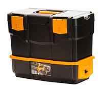 vidaXL Caja de herramientas PP 420x220x340 mm