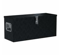 vidaXL Caja de Negro 80 x 30 x 35 cm