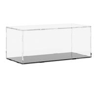 vidaXL Caja expositora Transparente 34x16x14 cm acrílico