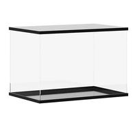 vidaXL Caja expositora Transparente de acrílico 56x36x37 cm