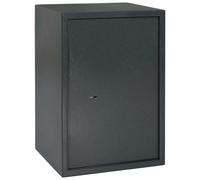vidaXL Caja Fuerte con cerradura Gris oscuro 35 x 31 x 50 cm Acero