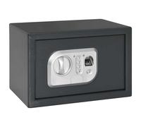 vidaXL Caja fuerte digital Gris oscuro 31 x 20 x 20 cm Acero