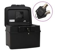 vidaXL Caja fuerte negra 44x37x34 cm
