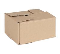 vidaXL Caja Plegable 50 uds. Natural 20 x 15 x 10 cm Cartón