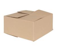 vidaXL Caja Plegable 50 uds. Natural 30 x 30 x 15 cm Cartón