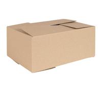 vidaXL Caja Plegable 50 uds. Natural 35 x 24 x 15 cm Cartón