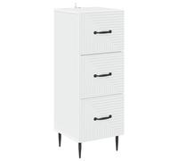 vidaXL Cajonera 33 x 34,5 x 89,5 cm Madera de Ingeniería