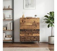 vidaXL Cajonera 66 x 34,5 x 90 cm Madera de Ingeniería