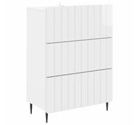 vidaXL Cajonera Brillante 66 x 34,5 x 92 cm Madera de Ingeniería