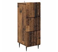 vidaXL Cajonera Madera envejecida 33 x 34,5 x 92 cm
