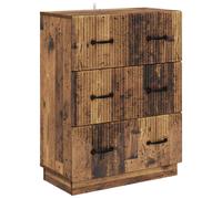 vidaXL Cajonera Madera envejecida 66 x 34,5 x 87 cm