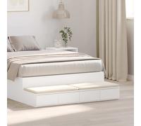 vidaXL Cajones de cama 120 x 36,5 x 16,5 cm Madera de ingeniería
