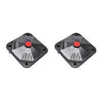 vidaXL Calentador solar para piscina 735 W, 2 unidades