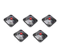 vidaXL Calentador solar para piscina 735 W, set de 5 unidades