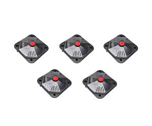 vidaXL Calentador solar para piscina 735 W, set de 5 unidades
