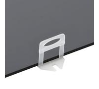 vidaXL Calzos para Nivelación de Azulejos 1000 uds, Niveladores para Baldosas, Clips de Nivelación, Separadores para Azulejos de Suelo Pared, 3 mm