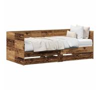 vidaXL Cama de día Madera Vieja – 100x200 cm, madera contrachapada, estructura rectangular moderna