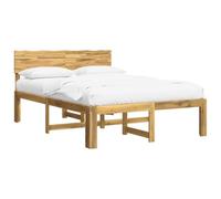 vidaXL Cama Doble con cabecero Rostock Blanco 120 x 200 cm