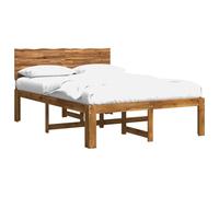 vidaXL Cama Doble con cabecero Rostock Natural 152 x 203 cm