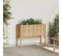 vidaXL Cama elevada Marrón 90 x 35 x 70 cm Bambú