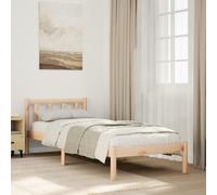 vidaXL Cama extralarga sin colchón madera maciza de pino 100x220 cm