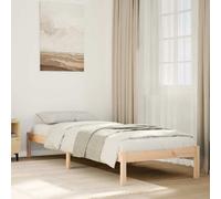 vidaXL Cama extralarga sin colchón madera maciza de pino 80x220 cm