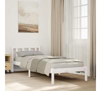 vidaXL Cama extralarga sin colchón madera maciza de pino 80x220 cm