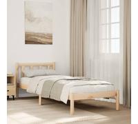 vidaXL Cama extralarga sin colchón madera maciza de pino 90x210 cm