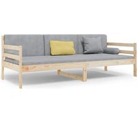 vidaXL Camilla de día sin colchón, 80x200 cm, madera maciza de pino