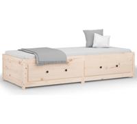 vidaXL Camilla de día sin colchón, 80x200 cm, madera maciza de pino