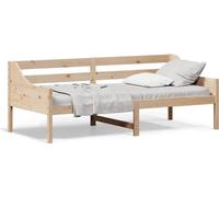 vidaXL Camilla de día sin colchón, 80x200 cm, madera maciza de pino